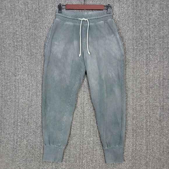 Fabletics Jogger Sweatpants Womens XS Grayish Green Tie Dye Workout Pants - Picture 1 of 15